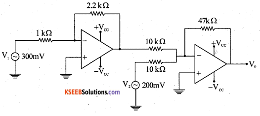 2nd PUC Electronics Previous Year Question Paper March 2019 15