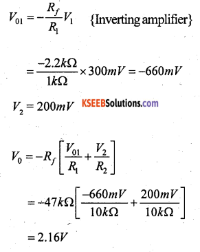 2nd PUC Electronics Previous Year Question Paper March 2019 16