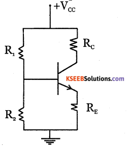 2nd PUC Electronics Question Bank Chapter 2 Transistor Biasing 7