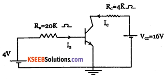 2nd PUC Electronics Question Bank Chapter 2 Transistor Biasing 8