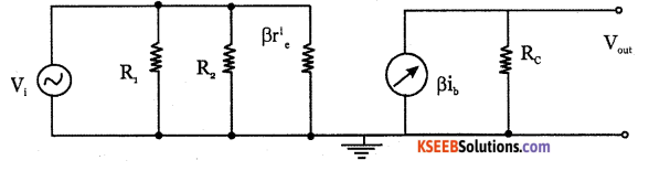 2nd PUC Electronics Question Bank Chapter 3 Transistor Amplifiers 2