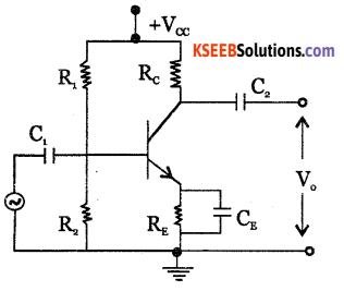 2nd PUC Electronics Question Bank Chapter 3 Transistor Amplifiers 21