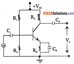 2nd PUC Electronics Question Bank Chapter 3 Transistor Amplifiers 23