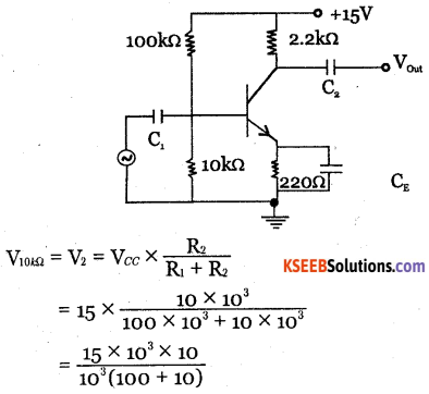 2nd PUC Electronics Question Bank Chapter 3 Transistor Amplifiers 42