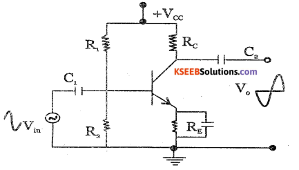 2nd PUC Electronics Question Bank Chapter 3 Transistor Amplifiers 8
