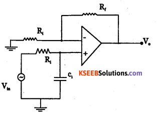 2nd PUC Electronics Question Bank Chapter 5 Operational Amplifiers(OP-Amp) 30