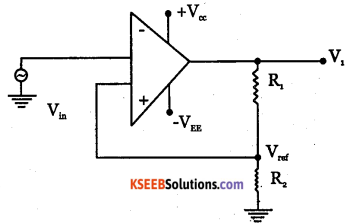 2nd PUC Electronics Question Bank Chapter 5 Operational Amplifiers(OP-Amp) 58