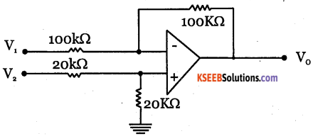2nd PUC Electronics Question Bank Chapter 5 Operational Amplifiers(OP-Amp) 86