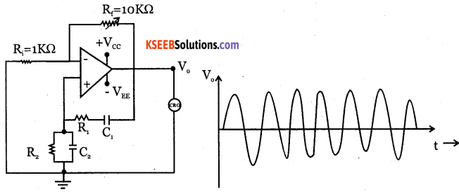 2nd PUC Electronics Question Bank Chapter 6 Oscillators 9