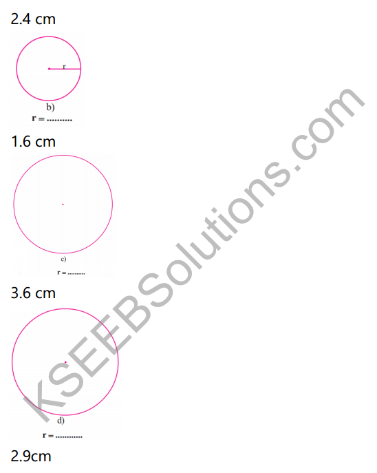 KSEEB Solutions for Class 5 Maths Chapter 7 Circles in Kannada 4