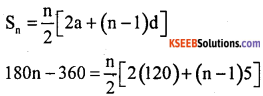 KSEEB Solutions for Class 10 Maths Chapter 1 Arithmetic Progressions Additional Questions 16