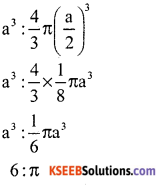 KSEEB Solutions for Class 10 Maths Chapter 15 Surface Areas and Volumes Additional Questions 9