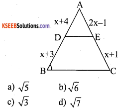 KSEEB Solutions for Class 10 Maths Chapter 2 Triangles Additional Questions 6