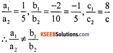 KSEEB Solutions for Class 10 Maths Chapter 3 Pair of Linear Equations in Two Variables Additional Questions 5