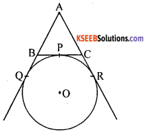 KSEEB Solutions for Class 10 Maths Chapter 4 Circles Additional Questions 20