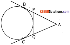 KSEEB Solutions for Class 10 Maths Chapter 4 Circles Additional Questions 3