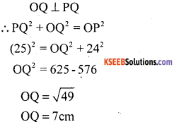 KSEEB Solutions for Class 10 Maths Chapter 4 Circles Additional Questions 6