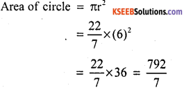 KSEEB Solutions for Class 10 Maths Chapter 5 Areas Related to Circles Additional Questions 11