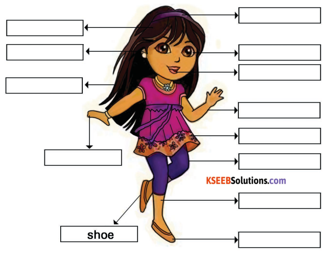 KSEEB Solutions for Class 3 English Chapter 2 Head, Shoulders, Knees and Toes 70