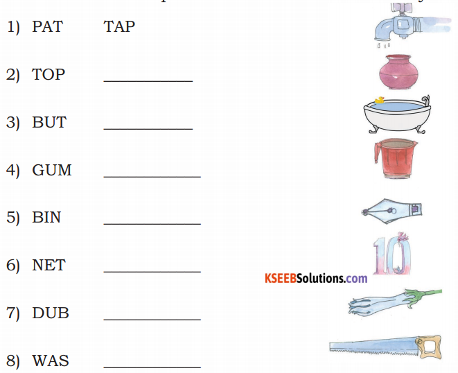 KSEEB Solutions for Class 3 English Chapter 4 Things We Use 58