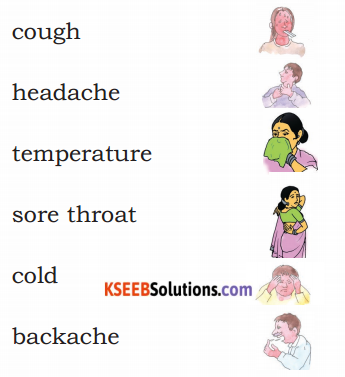 KSEEB Solutions for Class 3 English Chapter 7 Keep Fit 40
