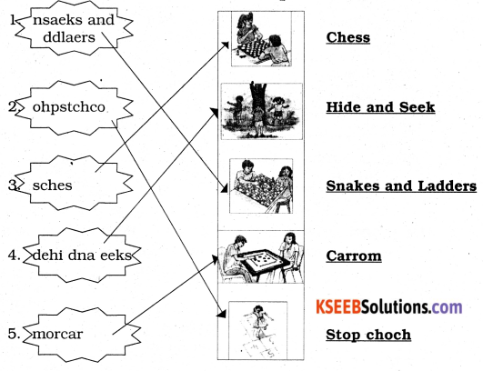 KSEEB Solutions for Class 3 English Chapter 8 Let’s Play 2