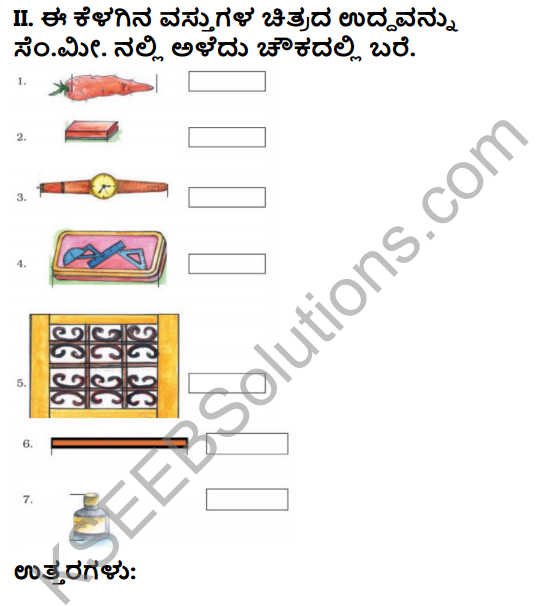 KSEEB Solutions for Class 3 Maths Chapter 10 Measurement, Weight - Measuring Time in Kannada 2