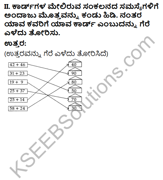 KSEEB Solutions for Class 3 Maths Chapter 3 Addition in Kannada 14