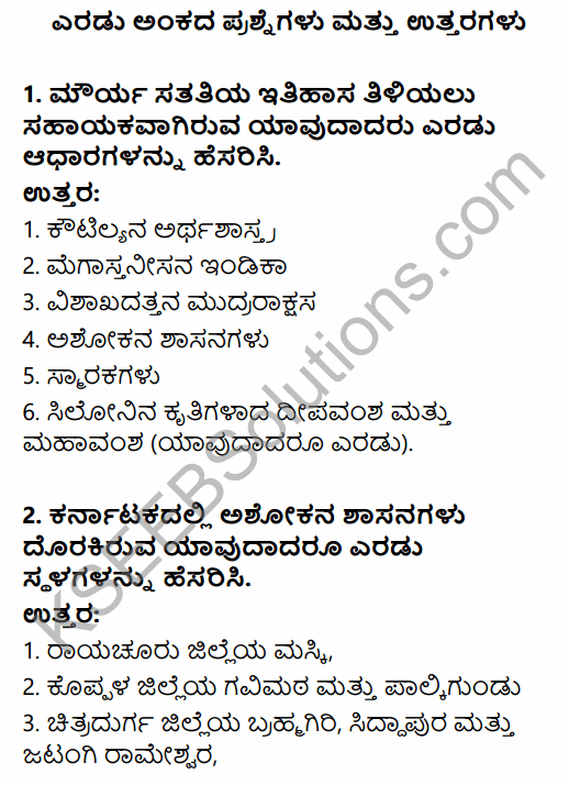 2nd PUC History Question Bank Chapter 4 Ancient Period in Kannada 37