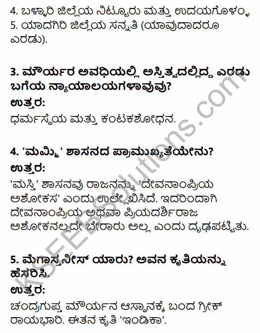 2nd PUC History Question Bank Chapter 4 Ancient Period in Kannada 38