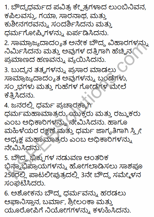 2nd PUC History Question Bank Chapter 4 Ancient Period in Kannada 45