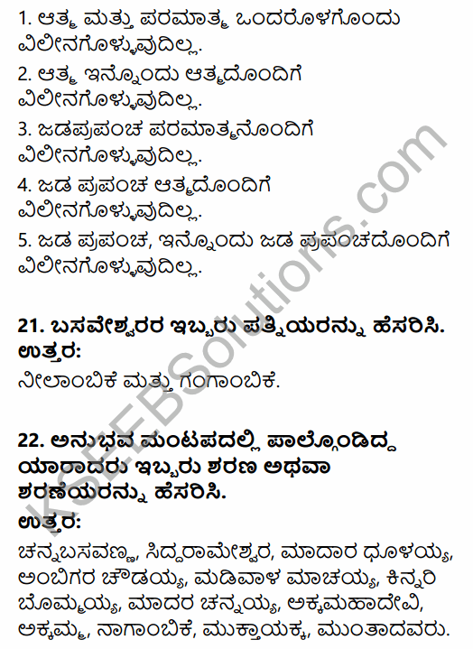 2nd PUC History Question Bank Chapter 6 Socio-Religious Reform Movement In Medieval India in Kannada 14