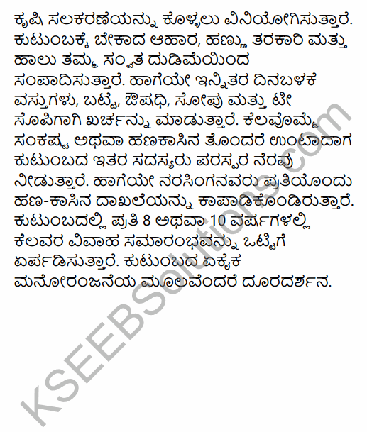 2nd PUC Sociology Question Bank Chapter 4 Family in India in Kannada 39