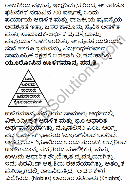 1st PUC History Question Bank Chapter 6 Medieval Period Towards Change in Kannada 12