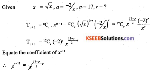 2nd PUC Basic Maths Model Question Paper 2 with Answers - 27