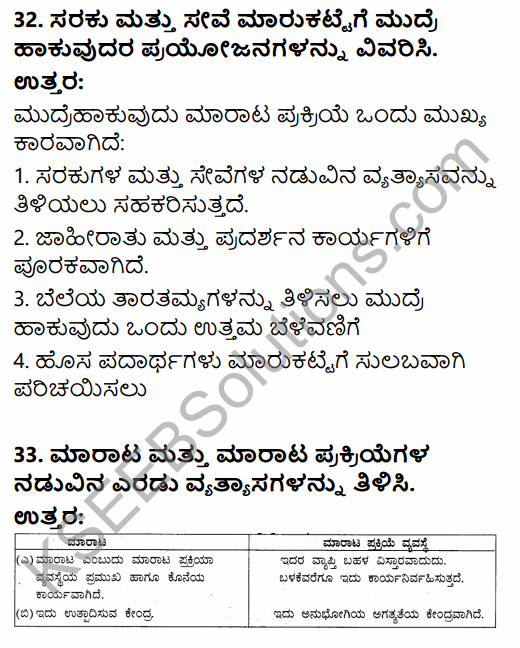 2nd PUC Business Studies Model Question Paper 3 with Answers in Kannada 23