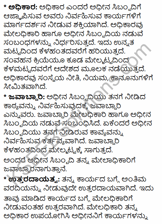 2nd PUC Business Studies Model Question Paper 3 with Answers in Kannada 29