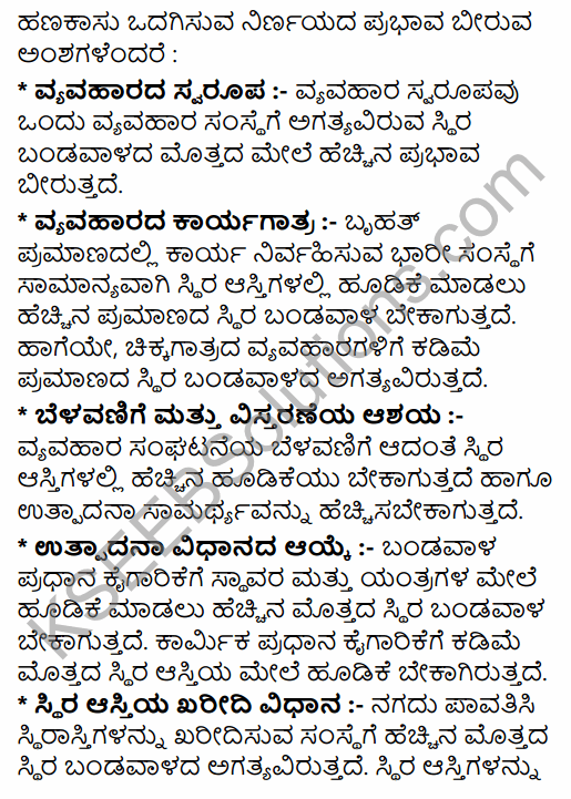 2nd PUC Business Studies Previous Year Question Paper March 2019 in Kannada 20