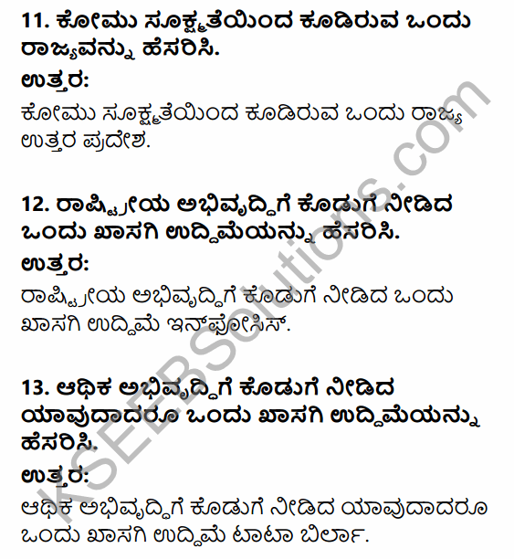 2nd PUC Political Science Question Bank Chapter 5 Nation Building and Challenges to Indian Democracy in Kannada 4