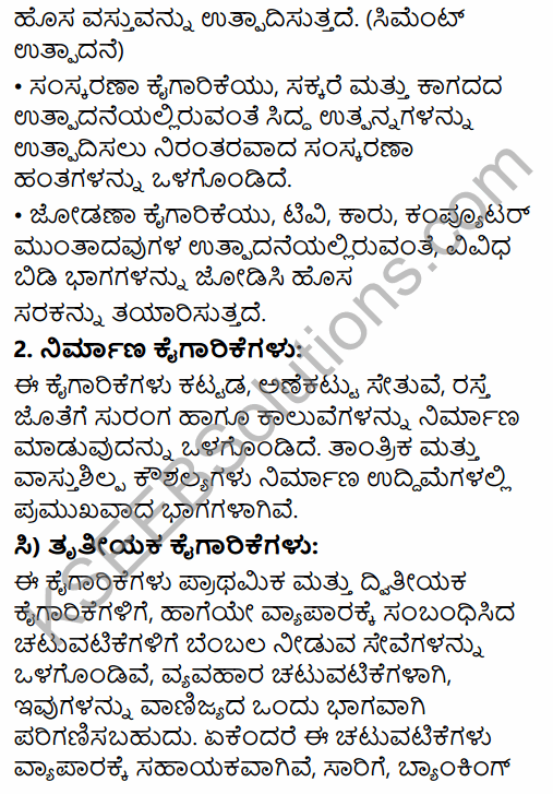 1st PUC Business Studies Question Bank Chapter 1 Nature and Purpose of Business in Kannada 25