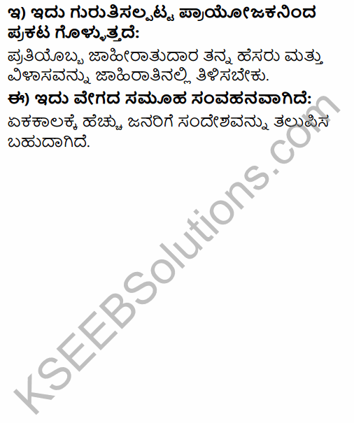 2nd PUC Business Studies Question Bank Chapter 11 Marketing Management in Kannada 129