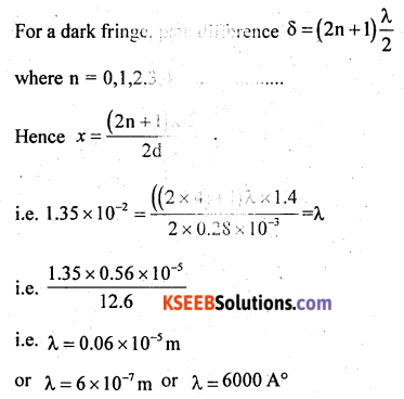 2nd PUC Physics Previous Year Question Paper March 2018 Q36
