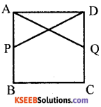 KSEEB Solutions for Class 8 Maths Chapter 11 Congruency of Triangles Additional Questions 7