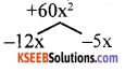 KSEEB Solutions for Class 8 Maths Chapter 4 Factorisation Additional Questions 9