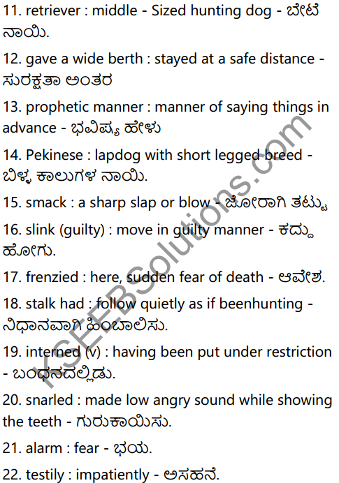 A Tiger in the House Summary in Kannada 4