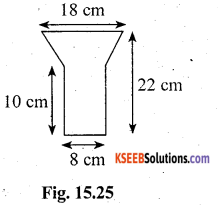 KSEEB Solutions for Class 10 Maths Chapter 15 Surface Areas and Volumes Ex 15.5 12