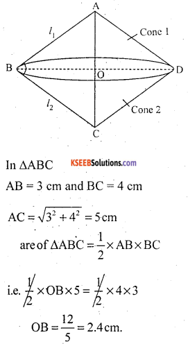 KSEEB Solutions for Class 10 Maths Chapter 15 Surface Areas and Volumes Ex 15.5 2