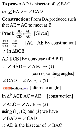 KSEEB Solutions for Class 10 Maths Chapter 2 Triangles Ex 2.6 20