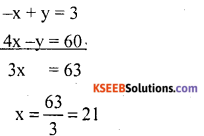 KSEEB Solutions for Class 10 Maths Chapter 3 Pair of Linear Equations in Two Variables Ex 3.7 2