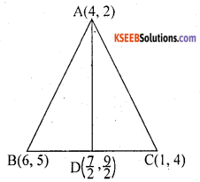 KSEEB Solutions for Class 10 Maths Chapter 7 Coordinate Geometry Ex 7.4 13